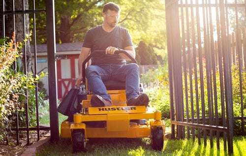 Getting ready to start mowing with your zero-turn lawn mower this spring? Follow these six tips to make sure it’s in good working order before you start!